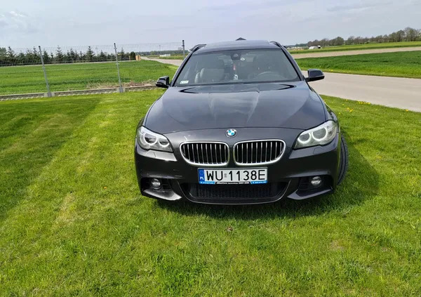 lubelskie BMW Seria 5 cena 74500 przebieg: 222000, rok produkcji 2015 z Zabrze